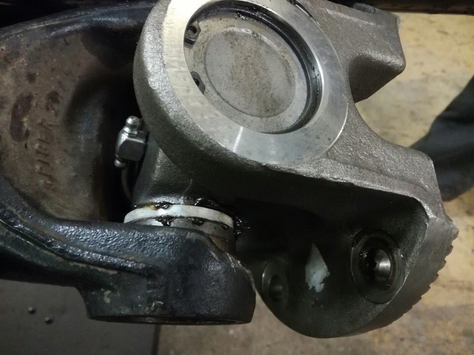 Ремонт карданного вала MAN с заменой фланца